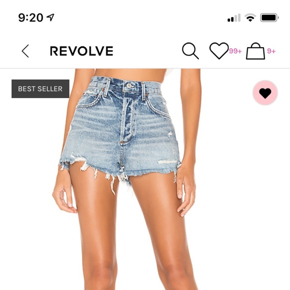 Agolde Pants - NWT Agolde jaden shorts size 26